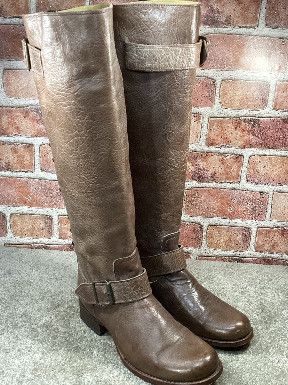 Johnny Ringo womens knee high tall riding boots size 8,5
